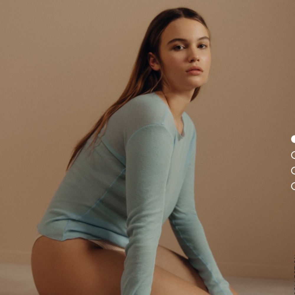 NEW ZARA Ribbed Top - Picture 2 of 10